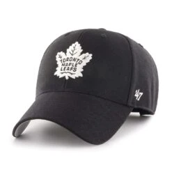 '47 BRAND Toronto Maple Leafs 47 Brand NHL Basic MVP Black / White Adjustable Hat