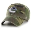 '47 BRAND Vancouver Canucks - 47 Brand NHL Camo Clean Up Adjustable Hat -The Hockey Shop 47 brand hats vancouver canucks 47 brand nhl camo clean up adjustable hat camo osfm 30392405491778