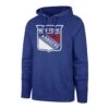 '47 BRAND New York Rangers 47 Brand Imprint Headline Pullover Mens Hoody -The Hockey Shop 47 brand hoodies new york rangers 47 brand imprint headline pullover mens hoody blue m 30060791889986