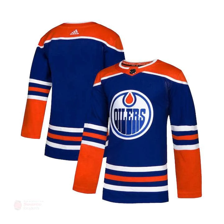 Edmonton Oilers Alternate Adidas Authentic Senior Jersey 3 Edmonton Oilers Alternate Adidas Authentic Senior Jersey
