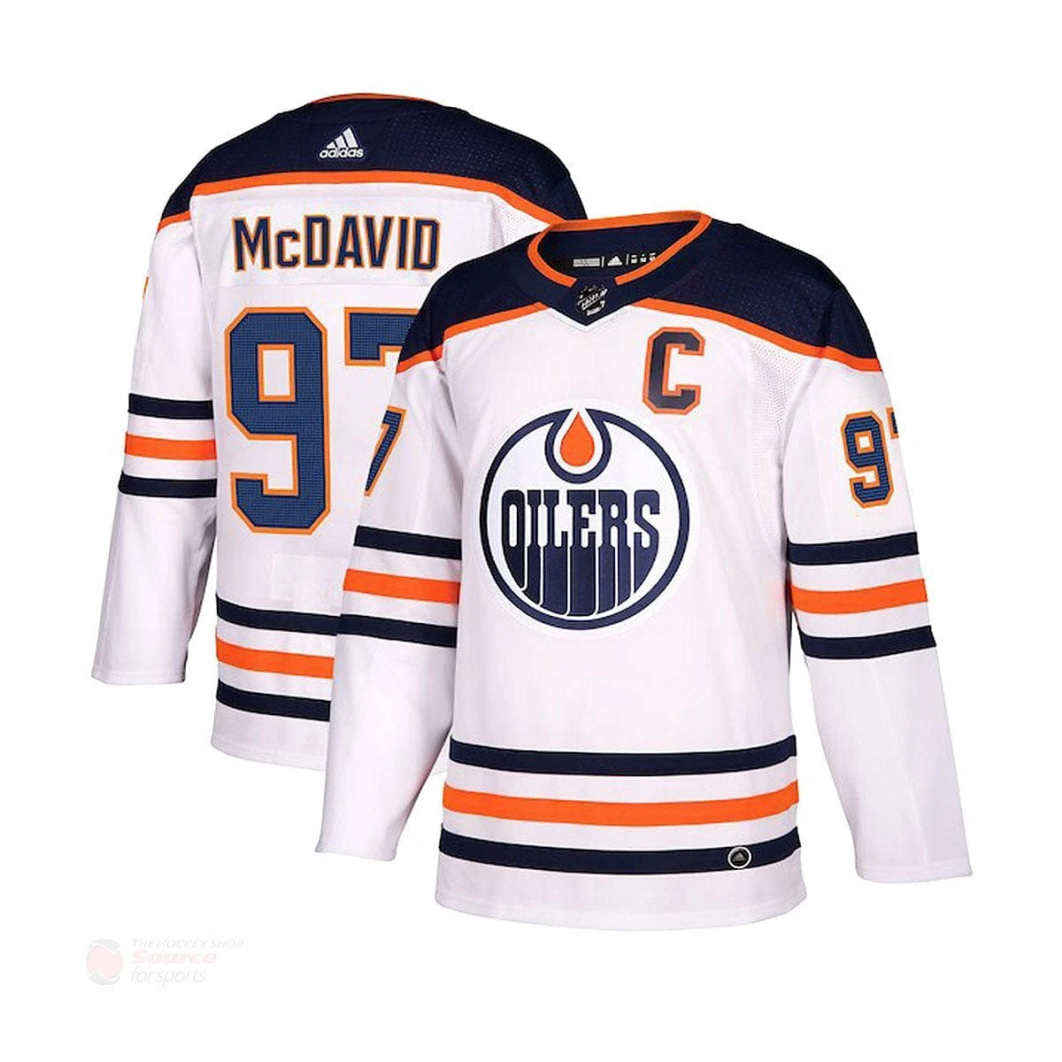 Edmonton Oilers Away Adidas Authentic Senior Jersey - Connor McDavid 3 Edmonton Oilers Away Adidas Authentic Senior Jersey - Connor McDavid
