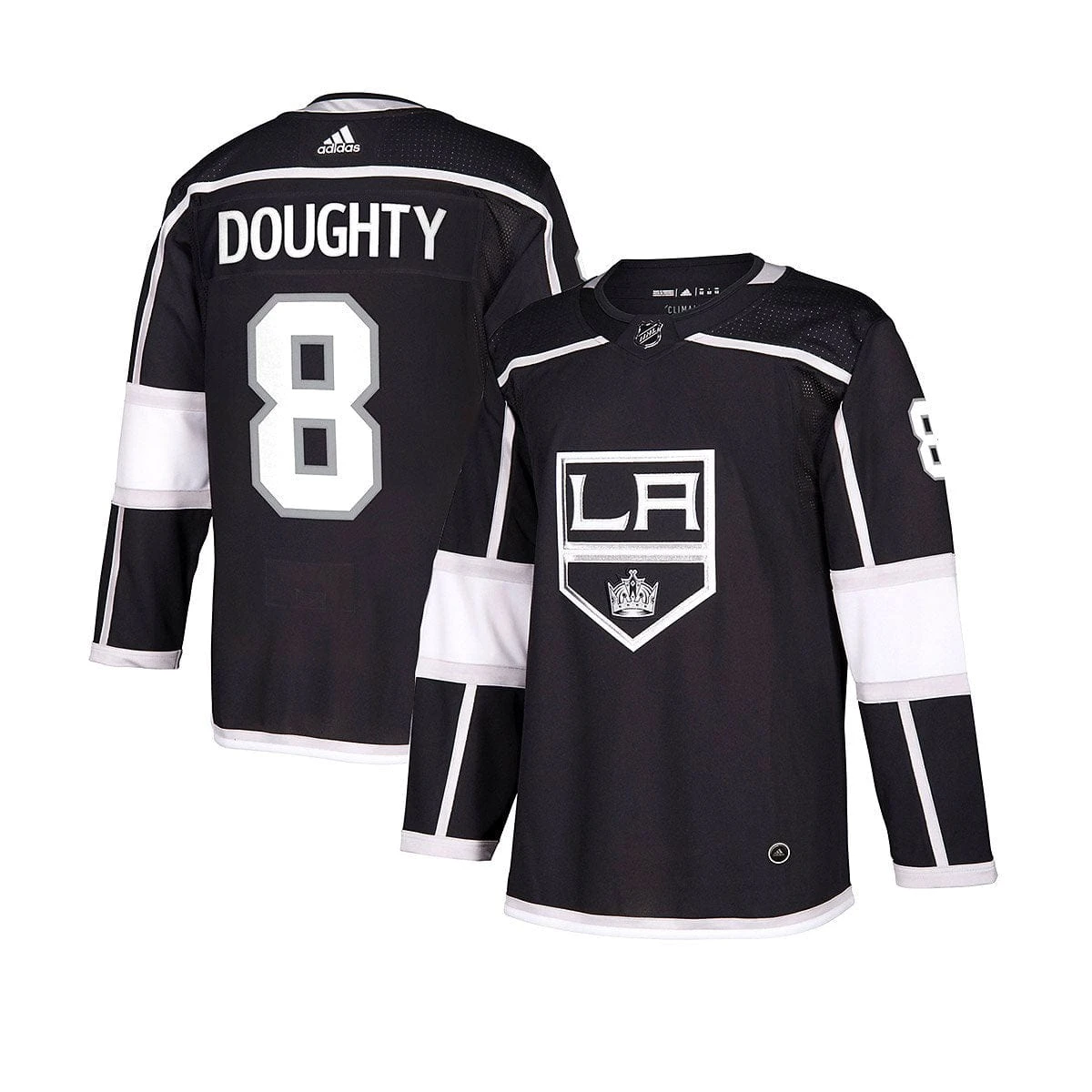 Los Angeles Kings Home Adidas Authentic Senior Jersey - Drew Doughty 3 Los Angeles Kings Home Adidas Authentic Senior Jersey - Drew Doughty