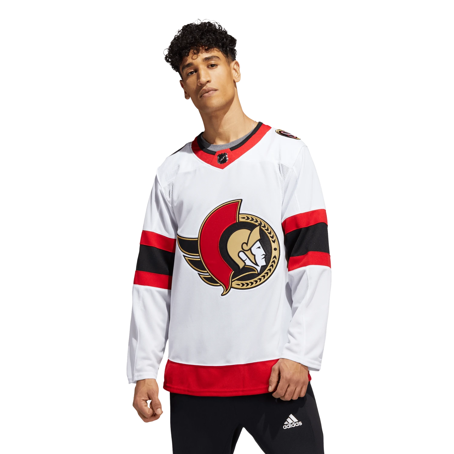 Ottawa Senators Away Adidas PrimeGreen Senior Jersey 4 Ottawa Senators Away Adidas PrimeGreen Senior Jersey - Image 2
