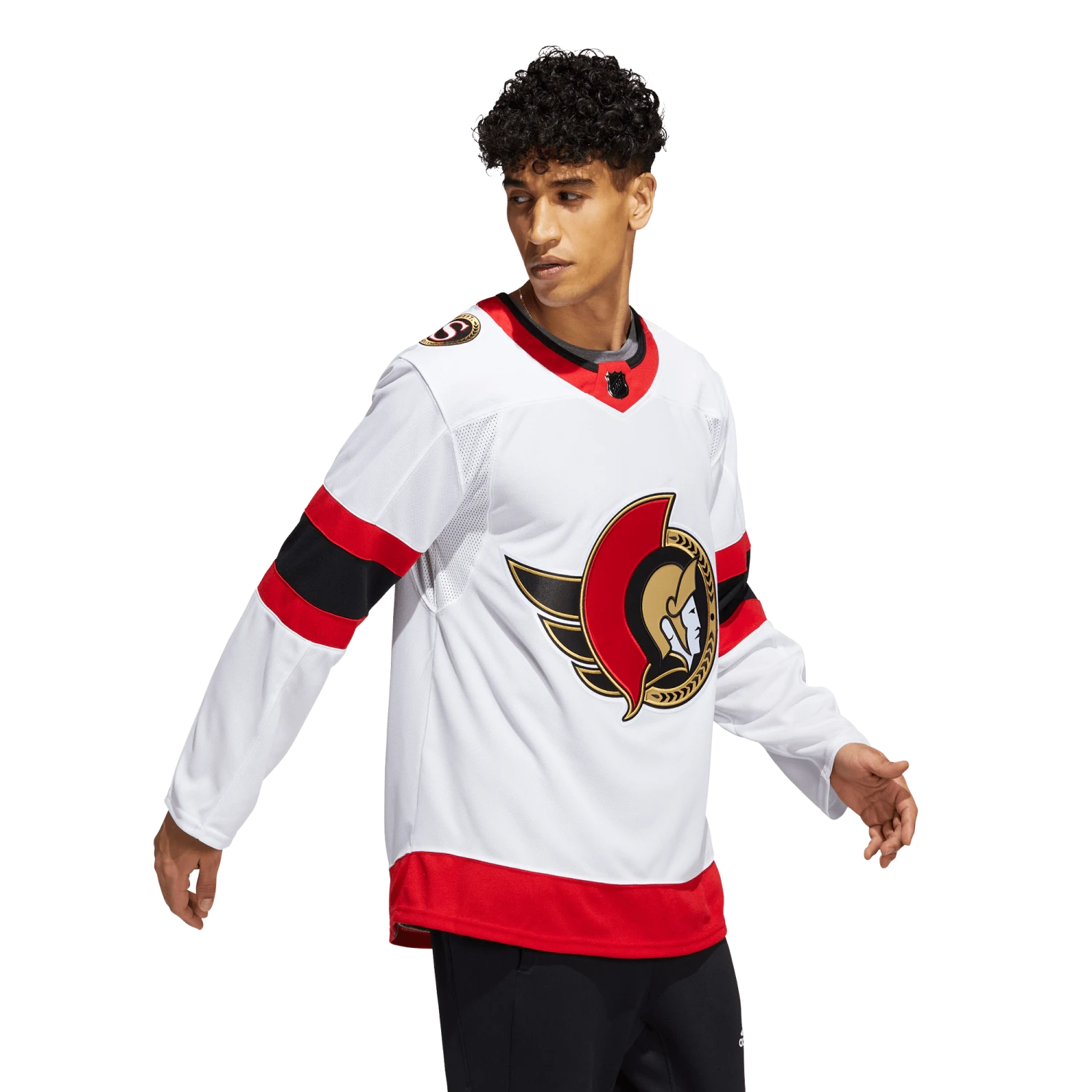 Ottawa Senators Away Adidas PrimeGreen Senior Jersey 5 Ottawa Senators Away Adidas PrimeGreen Senior Jersey - Image 3