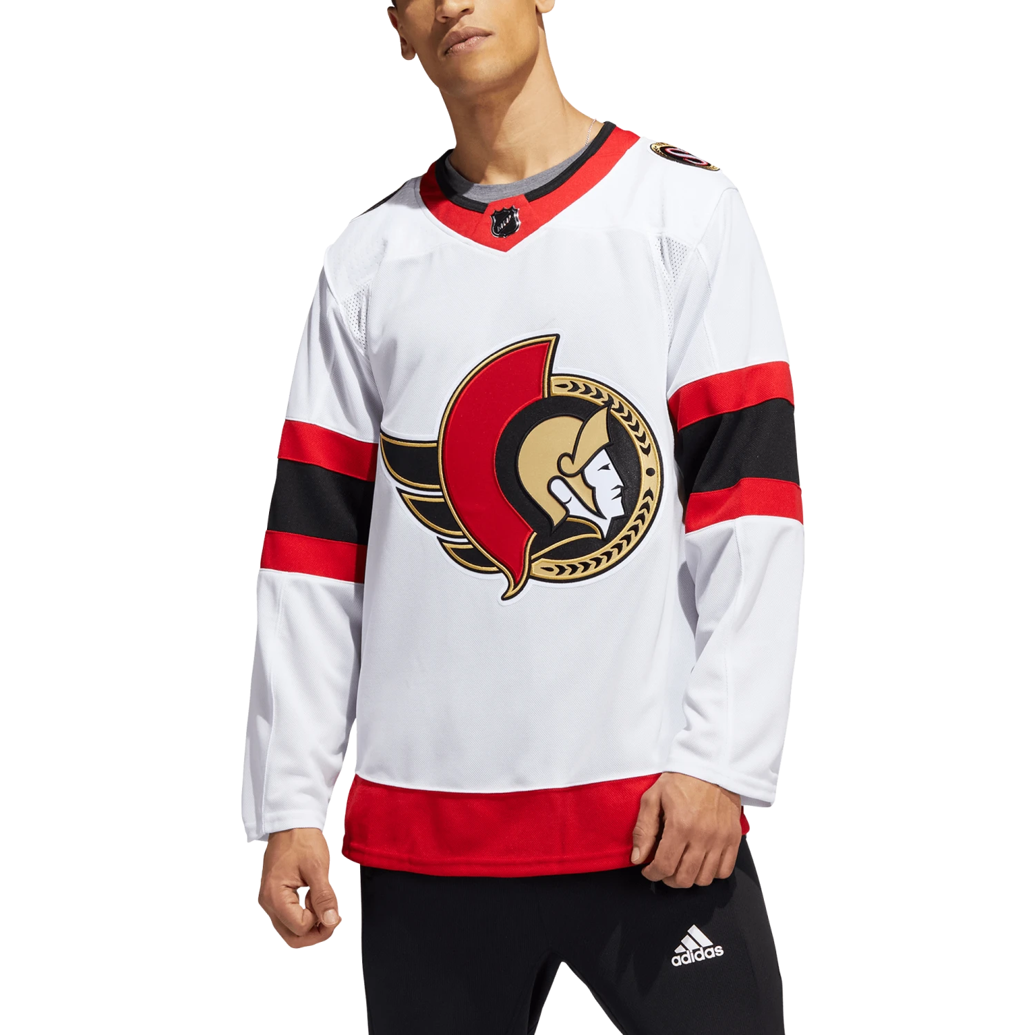 Ottawa Senators Away Adidas PrimeGreen Senior Jersey 7 Ottawa Senators Away Adidas PrimeGreen Senior Jersey - Image 5