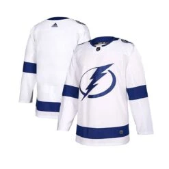 Tampa Bay Lightning Away Adidas Authentic Senior Jersey