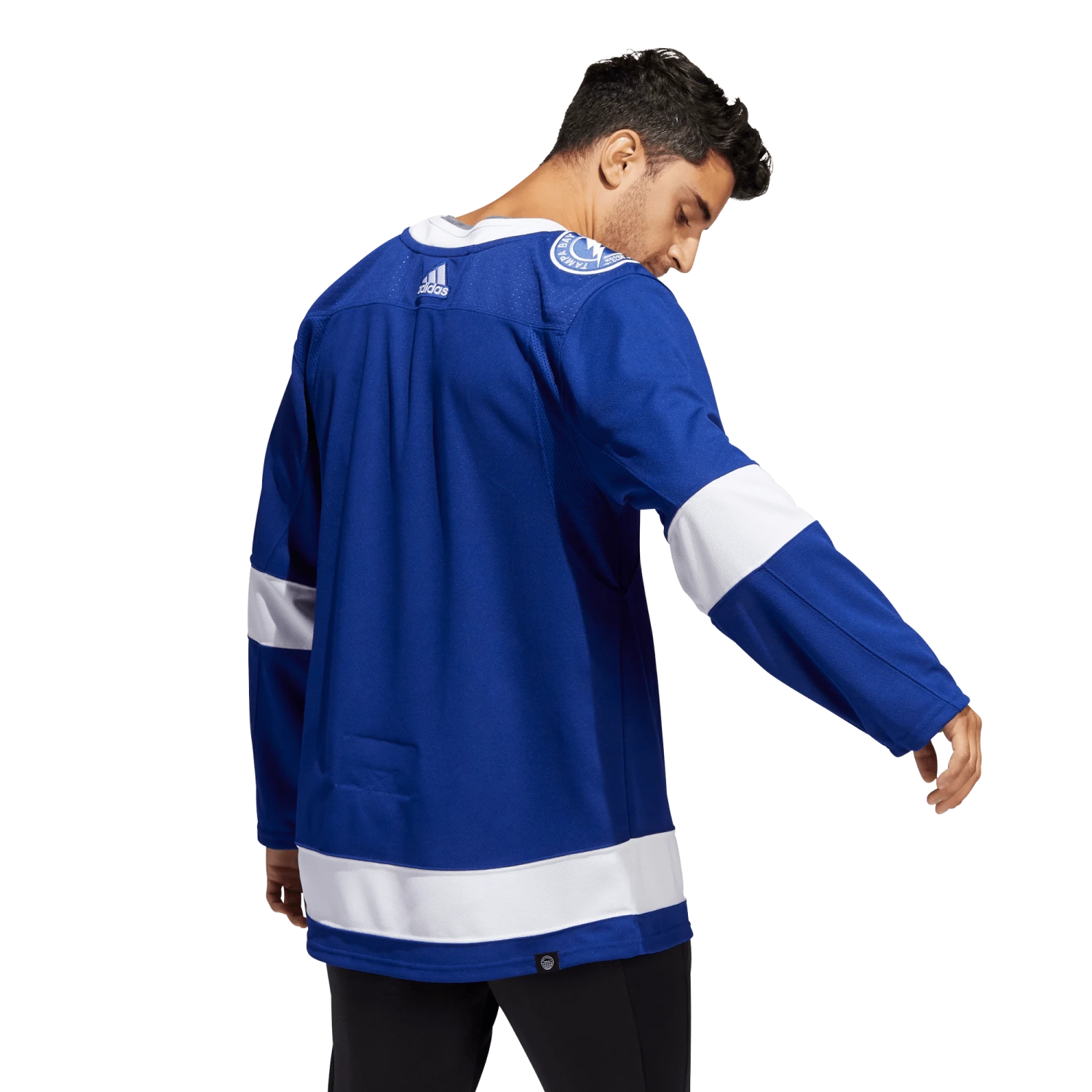 Tampa Bay Lightning Home Adidas PrimeGreen Senior Jersey 6 Tampa Bay Lightning Home Adidas PrimeGreen Senior Jersey - Image 4