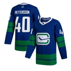 Vancouver Canucks Alternate Adidas Authentic Senior Jersey - Elias Pettersson