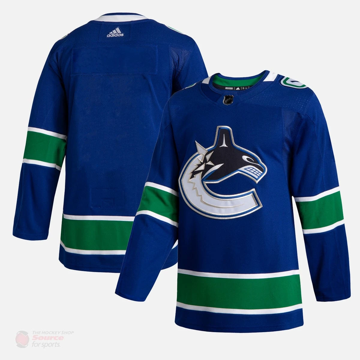 Vancouver Canucks Home Adidas Authentic Senior Jersey 4 Vancouver Canucks Home Adidas Authentic Senior Jersey - Image 2