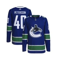 Vancouver Canucks Home Adidas PrimeGreen Senior Jersey - Elias Pettersson