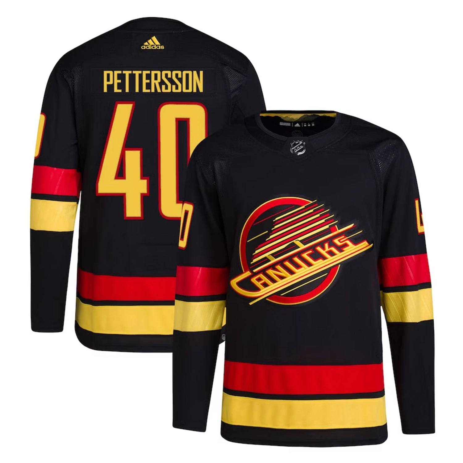 Vancouver Canucks Third Skate Adidas PrimeGreen Senior Jersey - Elias Pettersson 3 Vancouver Canucks Third Skate Adidas PrimeGreen Senior Jersey - Elias Pettersson