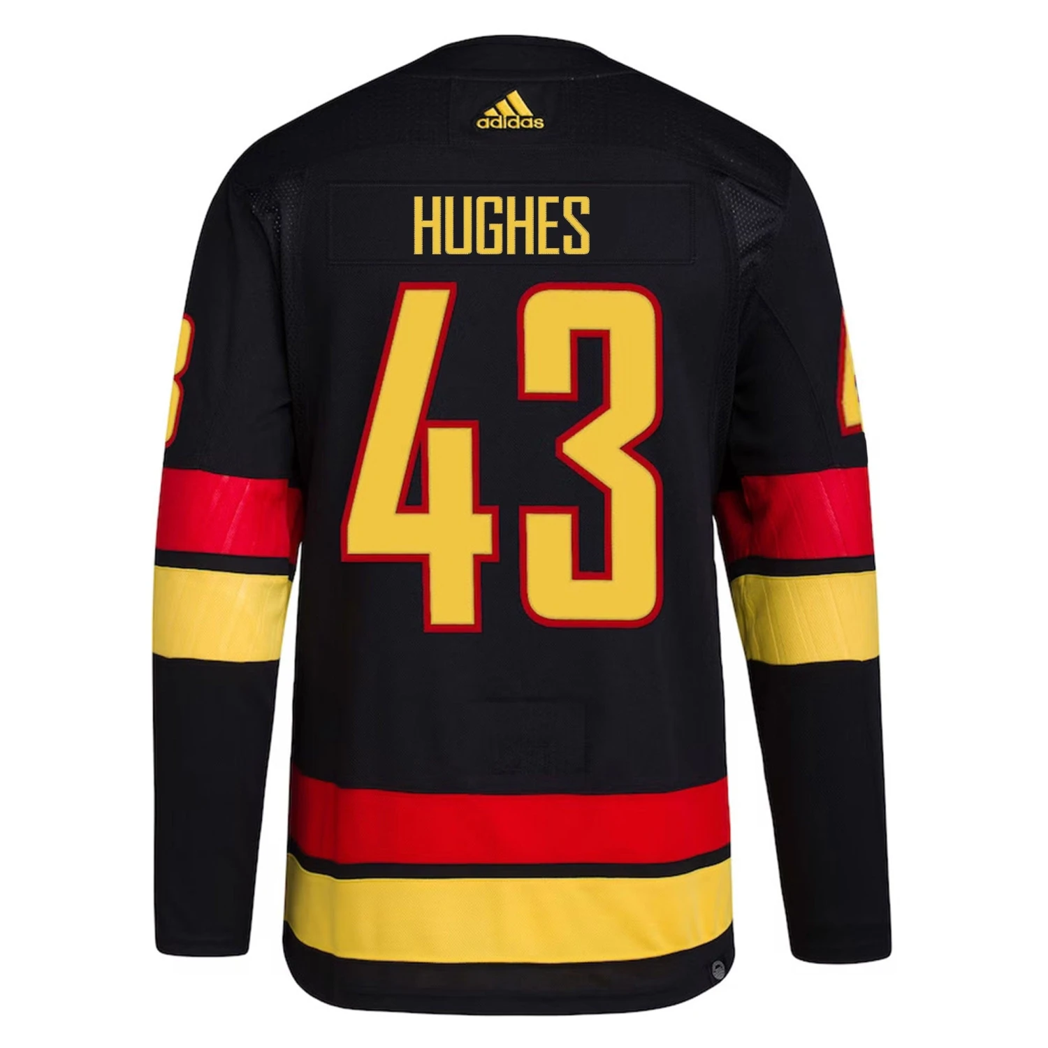 Vancouver Canucks Third Skate Adidas PrimeGreen Senior Jersey - Quinn Hughes 3 Vancouver Canucks Third Skate Adidas PrimeGreen Senior Jersey - Quinn Hughes