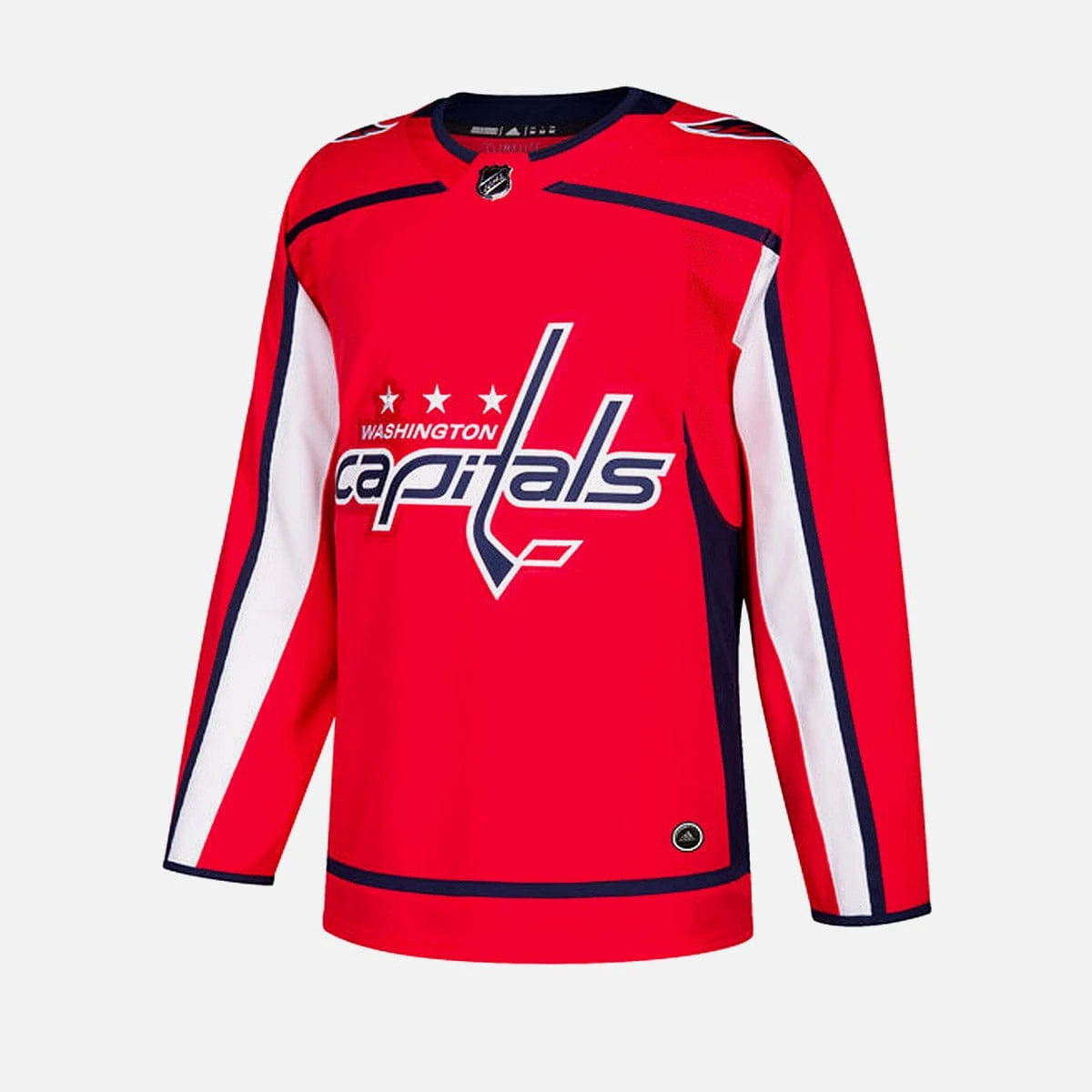 Washington Capitals Home Adidas Authentic Senior Jersey 4 Washington Capitals Home Adidas Authentic Senior Jersey - Image 2