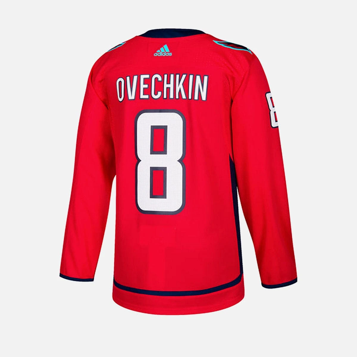 Washington Capitals Home Adidas Authentic Senior Jersey - Alexander Ovechkin 4 Washington Capitals Home Adidas Authentic Senior Jersey - Alexander Ovechkin - Image 2