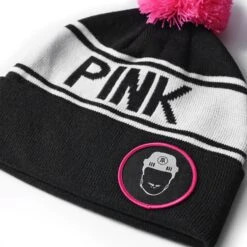Pink Whitney Pom Toque -The Hockey Shop bar stool sports hats pink whitney pom toque osfm 30332130361410