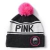 Pink Whitney Pom Toque 1 Pink Whitney Pom Toque -The Hockey Shop bar stool sports hats pink whitney pom toque osfm 30332130426946