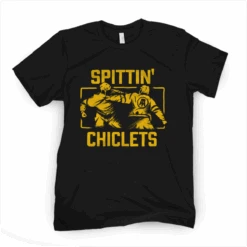 Spittin' Chiclets Fighter Shortsleeve Mens Shirt