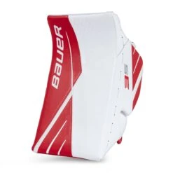 Bauer Supreme 3S Senior Goalie Blocker -The Hockey Shop bauer blockers bauer supreme 3s senior goalie blocker white red regular 28741216337986