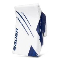 Bauer Vapor HyperLite Senior Goalie Blocker -The Hockey Shop bauer blockers bauer vapor hyperlite senior goalie blocker white blue regular 28741218304066