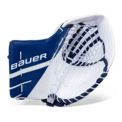 Bauer Supreme 3S Intermediate Goalie Catcher 25 Bauer Supreme 3S Intermediate Goalie Catcher -The Hockey Shop bauer catchers bauer supreme 3s intermediate goalie catcher white blue regular 28743621541954