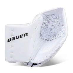 Bauer Supreme UltraSonic Senior Goalie Catcher -The Hockey Shop bauer catchers bauer supreme ultrasonic senior goalie catcher white full right 28743621902402