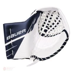 Bauer Supreme UltraSonic Senior Goalie Catcher -The Hockey Shop bauer catchers bauer supreme ultrasonic senior goalie catcher white navy regular 28743621869634