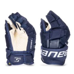 Bauer Supreme Matrix Junior Hockey Gloves -The Hockey Shop bauer gloves bauer supreme matrix junior hockey gloves navy 11 30597289541698