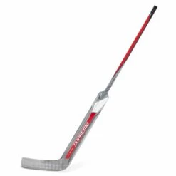 Bauer Supreme UltraSonic Senior Goalie Stick -The Hockey Shop bauer goalie sticks bauer supreme ultrasonic senior goalie stick silver red p31 l 25 28796746760258