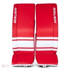 Bauer GSX Intermediate Goalie Leg Pads S20 -The Hockey Shop bauer leg pads bauer gsx intermediate goalie leg pads red l 32 28744275132482