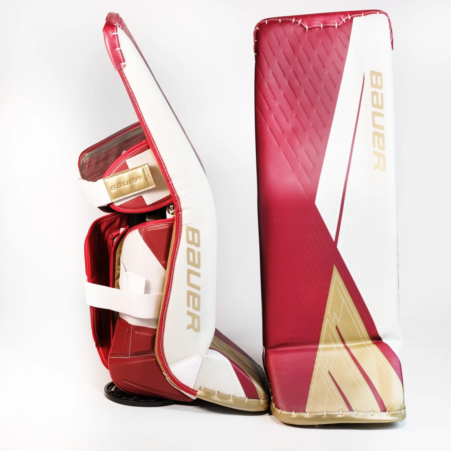 Bauer Supreme Pro Custom Senior Goalie Leg Pads - PVG 4 Bauer Supreme Pro Custom Senior Goalie Leg Pads - PVG - Image 2