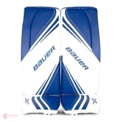 Bauer Vapor 2X Intermediate Goalie Leg Pads -The Hockey Shop bauer leg pads bauer vapor 2x intermediate goalie leg pads white blue s 30 28744283816002
