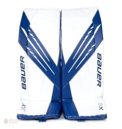 Bauer Vapor 3X Intermediate Goalie Leg Pads -The Hockey Shop bauer leg pads bauer vapor 3x intermediate goalie leg pads white blue l 32 28744284438594