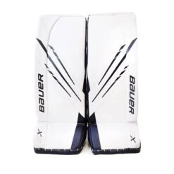 Bauer Vapor 3X Intermediate Goalie Leg Pads -The Hockey Shop bauer leg pads bauer vapor 3x intermediate goalie leg pads white white navy l 29973257093186
