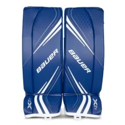 Bauer Vapor X2.7 Junior Goalie Leg Pads -The Hockey Shop bauer leg pads bauer vapor x2 7 junior goalie leg pads blue m 28 28744286109762