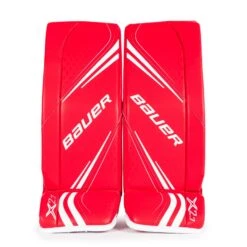 Bauer Vapor X2.7 Junior Goalie Leg Pads -The Hockey Shop bauer leg pads bauer vapor x2 7 junior goalie leg pads red s 26 28744286175298