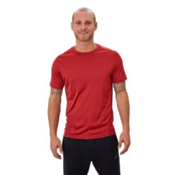Bauer Vapor Team Tech Shortsleeve Youth Shirt -The Hockey Shop bauer shirts bauer vapor team tech shortsleeve youth shirt red l 30348005736514