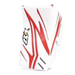 Brian's OPTiK X2 Senior Goalie Blocker -The Hockey Shop brian s blockers brian s optik x2 senior goalie blocker white red regular 28741221548098