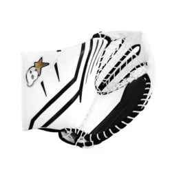 Brian's G-NETik X5 Intermediate Goalie Catcher -The Hockey Shop brian s catchers brian s g netik x5 intermediate goalie catcher white black regular 29036709085250