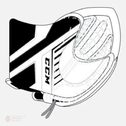 CCM Axis A1.9 Senior Goalie Catcher -The Hockey Shop ccm catchers ccm axis a1 9 senior goalie catcher white white black black regular 14023704510530