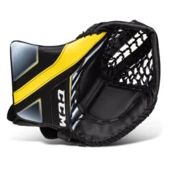 CCM Axis Senior Goalie Catcher 20 CCM Axis Senior Goalie Catcher -The Hockey Shop ccm catchers ccm axis senior goalie catcher black yellow regular 28743581433922