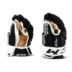 CCM Tacks Vector Plus Junior Hockey Gloves -The Hockey Shop ccm gloves ccm tacks vector plus junior hockey gloves black white 10 30214049628226