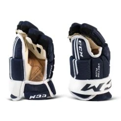 CCM Tacks Vector Plus Junior Hockey Gloves -The Hockey Shop ccm gloves ccm tacks vector plus junior hockey gloves navy white 10 30214049693762