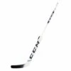 CCM Pro Stock Senior Foam Core Goalie Stick - Logan Angers -The Hockey Shop ccm goalie sticks ccm pro stock senior foam core goalie stick logan angers white blue anders l 27 28796791029826