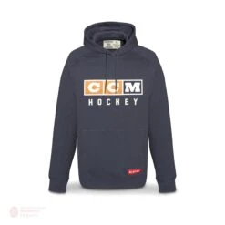CCM Classic Fleece Mens Hoodie -The Hockey Shop ccm hoodies ccm classic fleece mens hoodie navy l 28758920200258