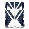CCM Extreme Flex E5.9 Intermediate Goalie Leg Pads -The Hockey Shop ccm leg pads ccm extreme flex e5 9 intermediate goalie leg pads white white navy navy 30 1 28744299839554