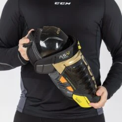CCM Tacks AS-V Pro Senior Hockey Shin Guards -The Hockey Shop ccm shin guards ccm tacks as v pro senior hockey shin guards 29086549213250