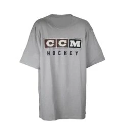 CCM Classic Logo Tri-Blend Shortsleeve Mens Shirt -The Hockey Shop ccm shirts ccm classic logo tri blend shortsleeve mens shirt light grey xxl 28759535616066