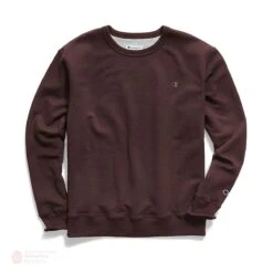 Champion Power Blend Crewneck Mens Sweatshirt -The Hockey Shop champion sweaters champion power blend crewneck mens sweatshirt maroon s 28744397029442