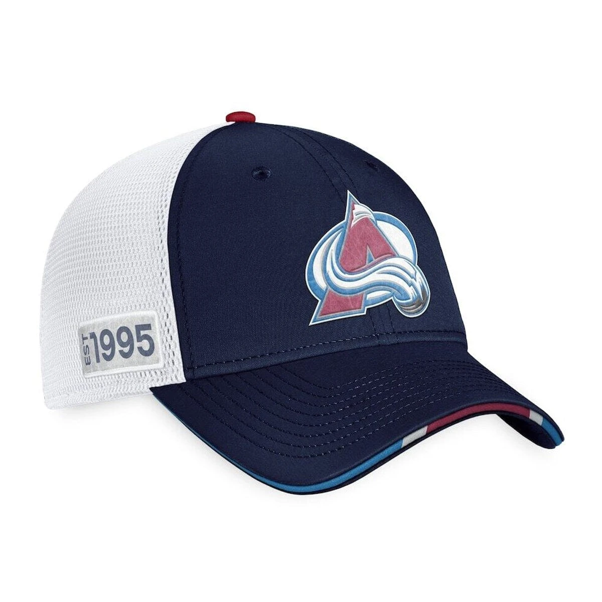 Colorado Avalanche Fanatics Authentic Pro Draft Structured Trucker Hat 5 Colorado Avalanche Fanatics Authentic Pro Draft Structured Trucker Hat - Image 3