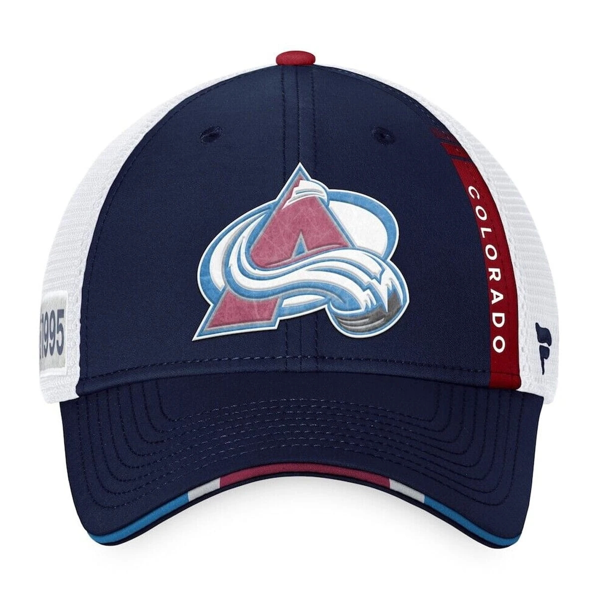 Colorado Avalanche Fanatics Authentic Pro Draft Structured Trucker Hat 4 Colorado Avalanche Fanatics Authentic Pro Draft Structured Trucker Hat - Image 2
